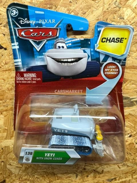 YETI WITH SNOW CONE CHASE LOOK EYES CHANGE 2011