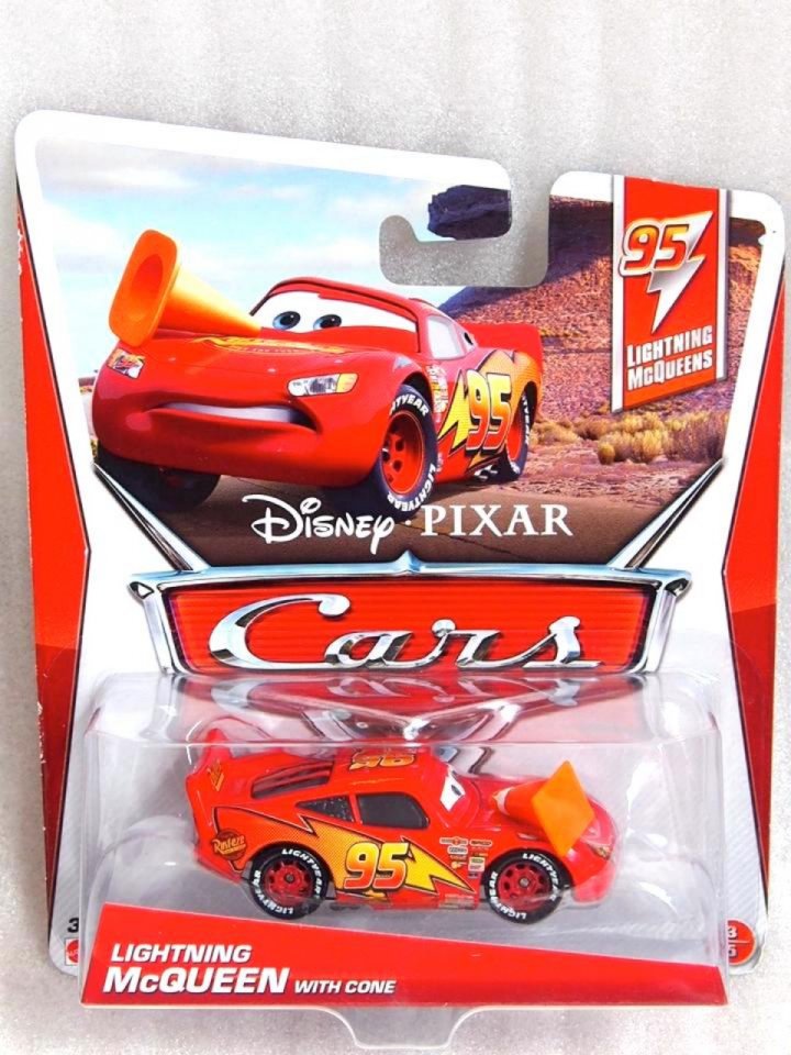 訳有特価】LIGHTNING MCQUEEN WITH CONE - カーズミニカー専門店 カーズマーケット