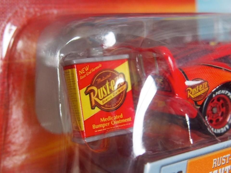 RUST-EZE LIGHTNING McQUEEN WITH RUST-EZE OIL CAN CHASE LOOK版