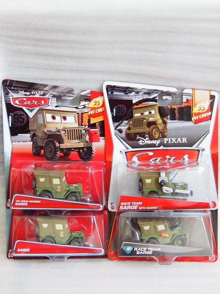 マテル社　カーズ　サージ　6セット カーズ マテル 6台セット