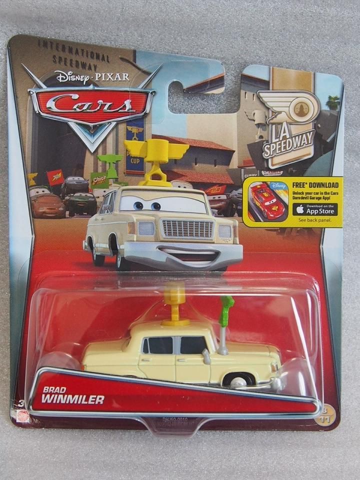 カーズ　マテル　ヒット　ラン　美品 BRAD WINMILER 2016