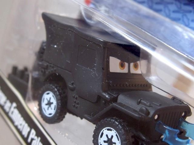 STAR WARS x CARS! SARGE AS EMPEROR PALPATINE WITH CONE DROID STAR WARS x CARS! SARGE AS EMPEROR PALPATINE WITH CONE DROID