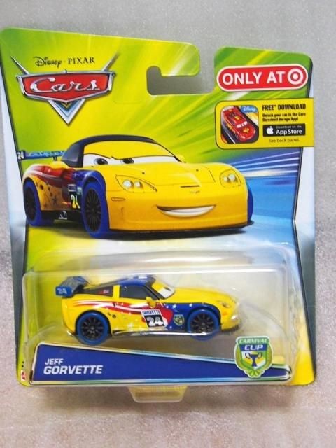 絶版カーズ ミニカー ☆カーズ ☆ レーサーシリーズ シュウ