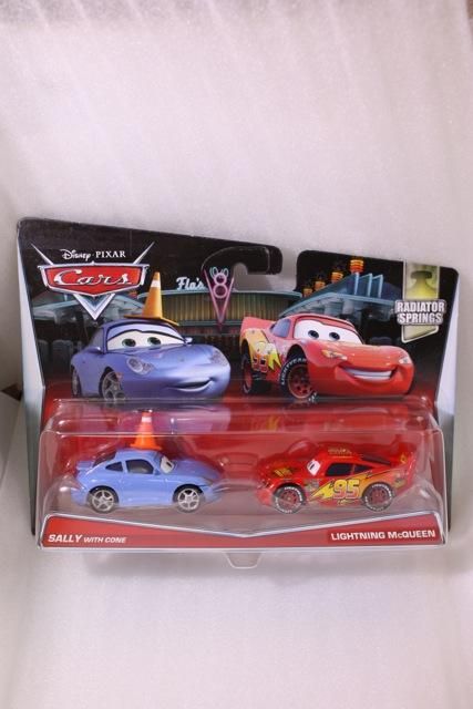 SALLY WITH CONE AND LIGHTNING MCQUEEN 2PACK 2017