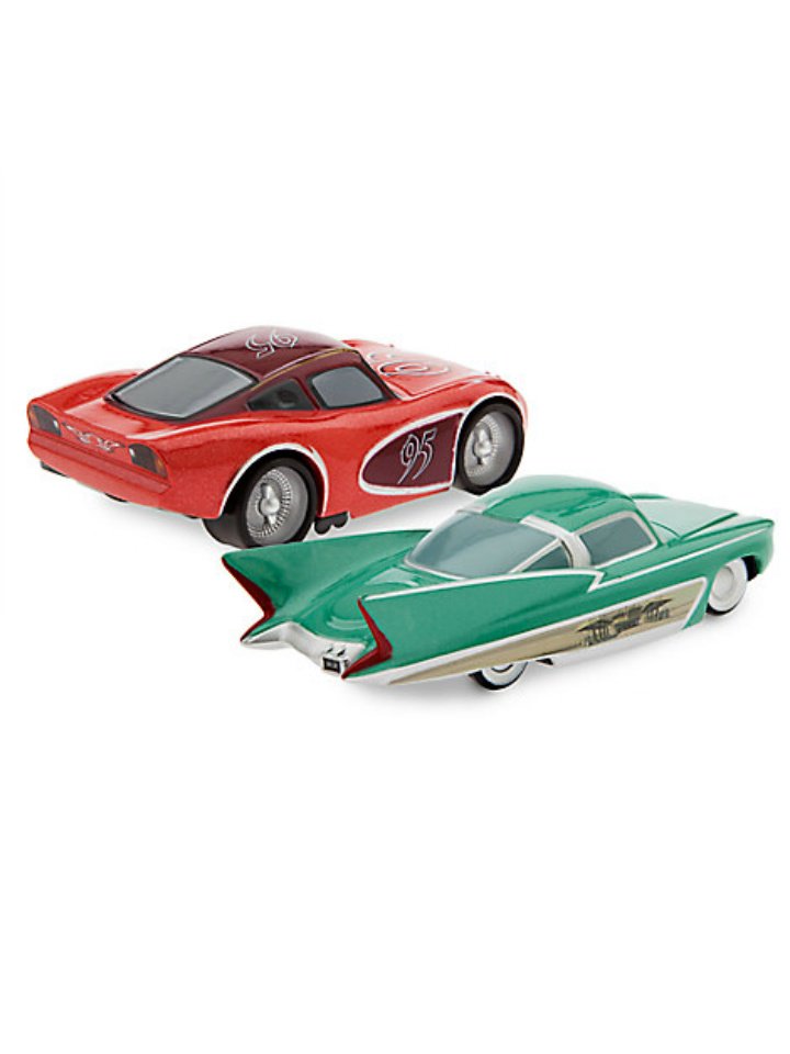 DISNEY STORE| LIGHTNING McQUEEN and FLO 2PACK