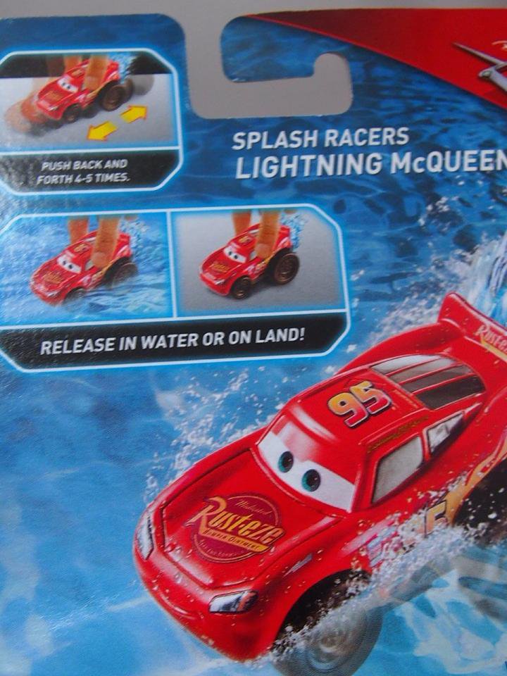 CARS3 SPLASH RACERS LIGHTNING MCQUEEN