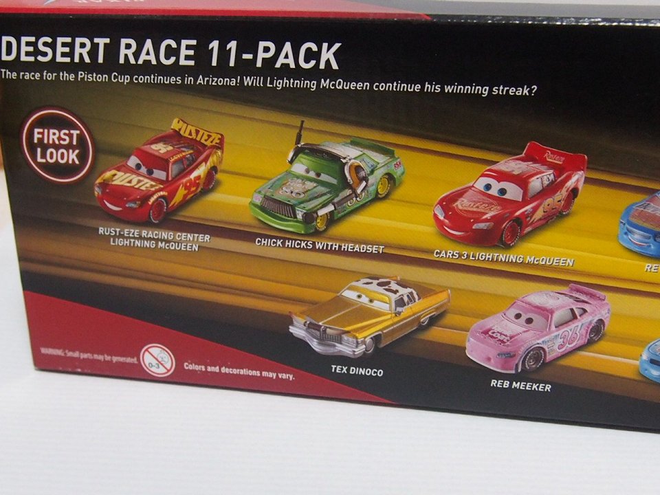 CARS3 DESERT RACE 11-PACK TARGET限定11台セット