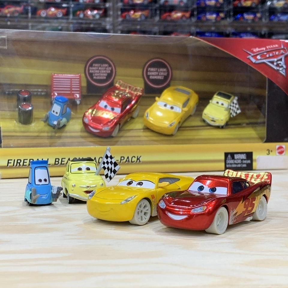 CARS3 FIREBALL BEACH RACE 4-PACK TARGET限定4台セット