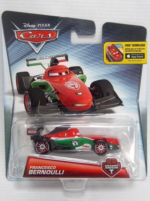 FRANCESCO fan フランチェスコ　ファン　メーター カーズ ミニカー かわいい！フランチェスコショップにパラシュートで不時着した時