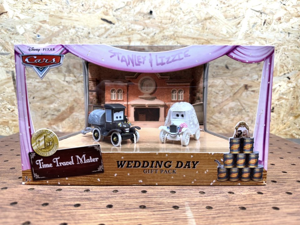 TIME TRAVEL MATER WEDDING DAY LIZZIE AND STANLEY GIFT PACK 2013 1ǯ