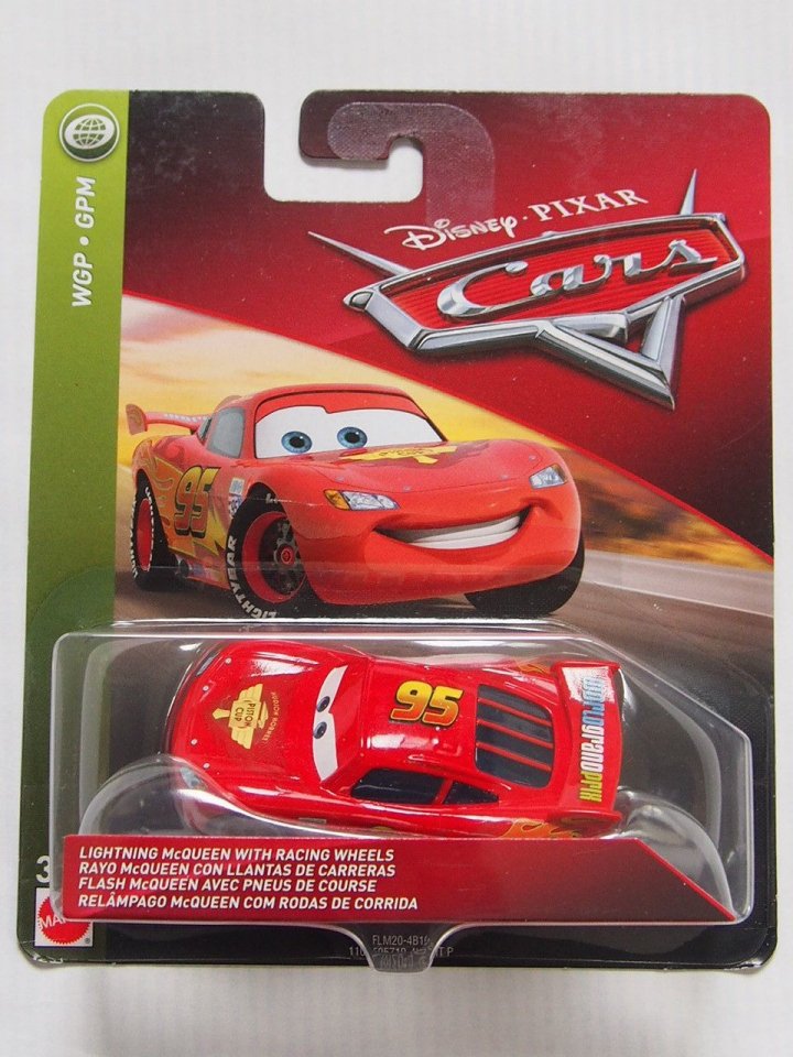 LIGHTNING MCQUEEN WITH RACING WHEELS 2018