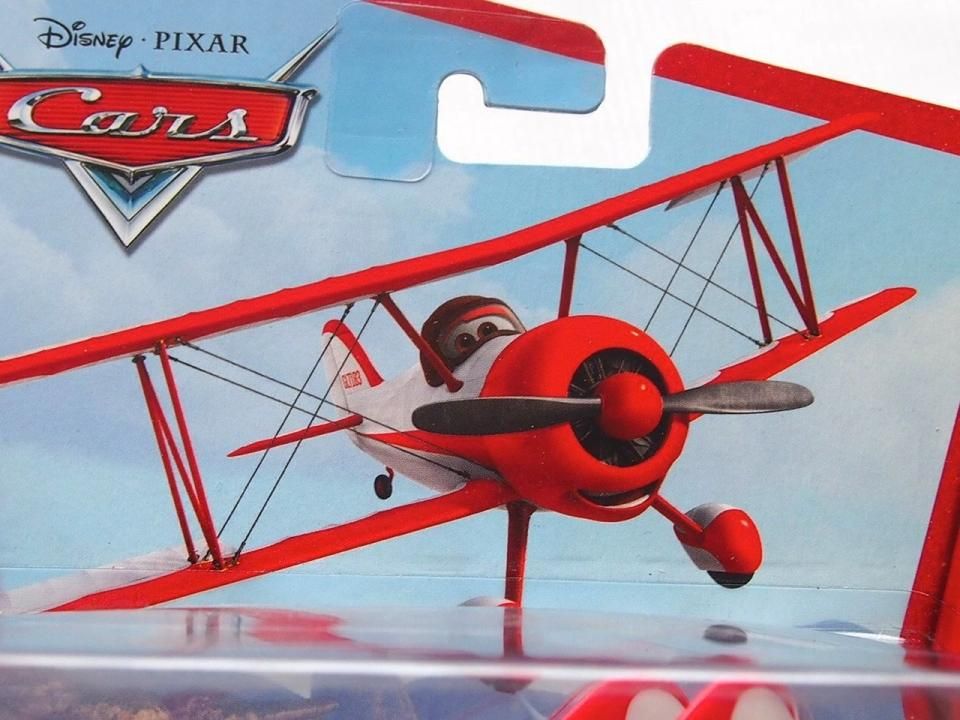 Disney Cars Take Flight Propwash Junction Biplane Diecast