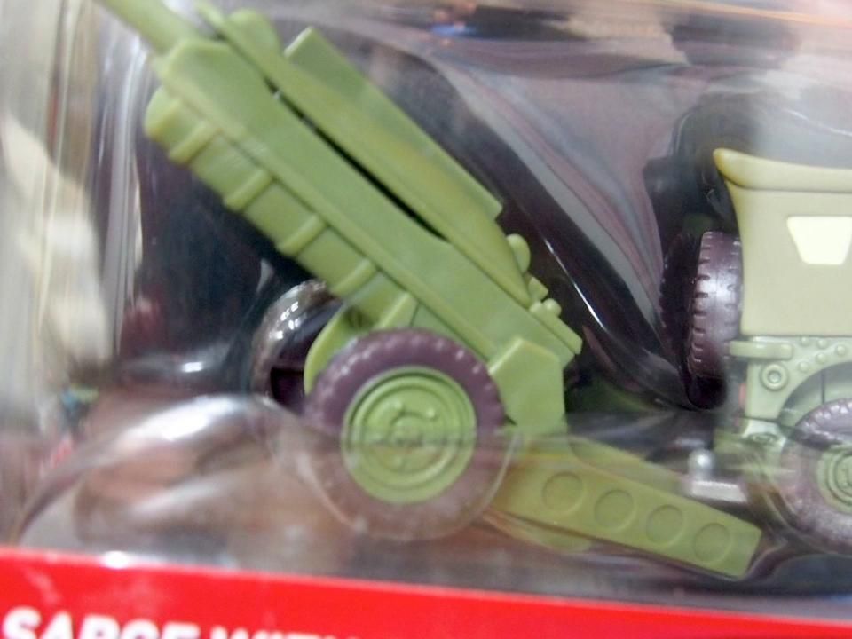 n*i様 SARGE WITH CANNON サージ　キャノン カーズ ミニカー SARGE WITH CANNON DELUXE 2018