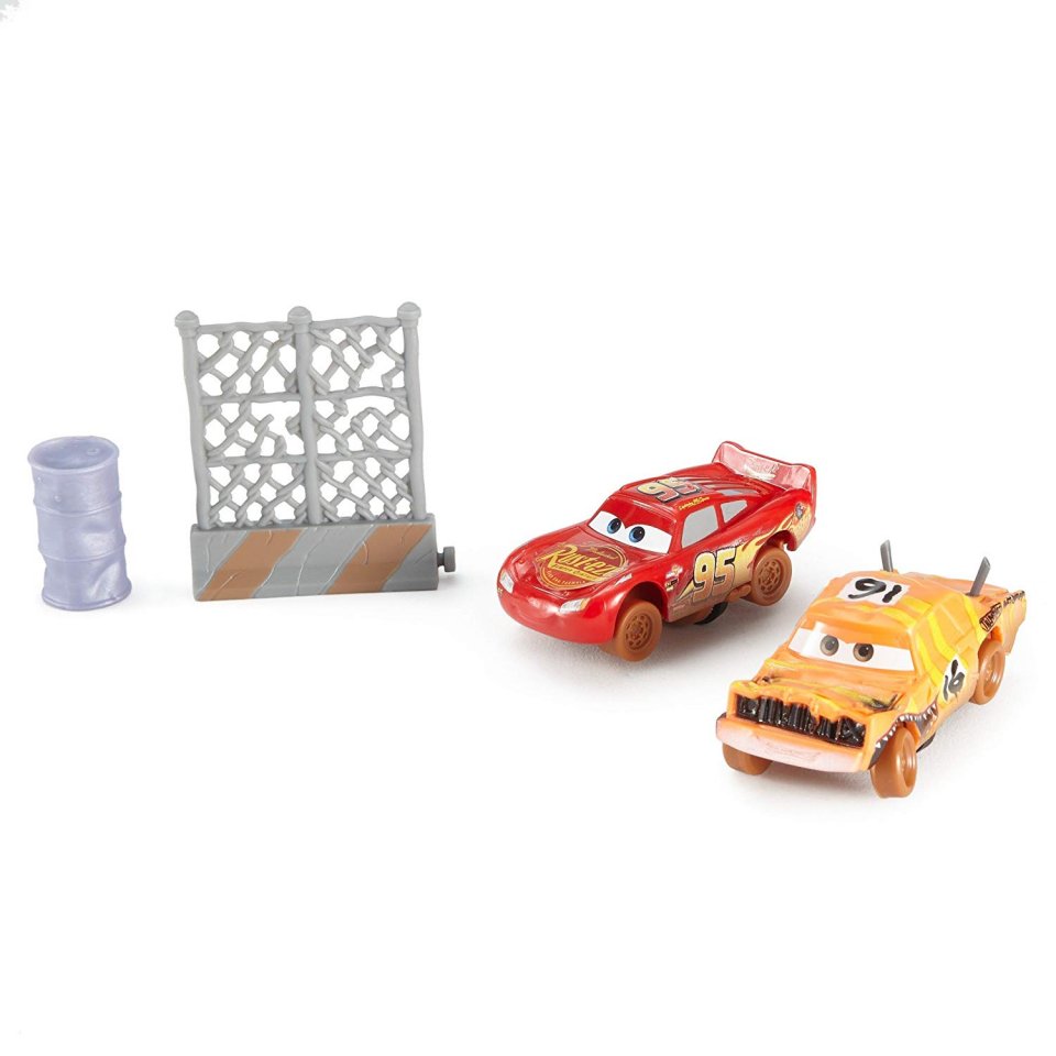 CARS3 CRAZY 8 PUSHOVER and LIGHTNING MCQUEEN 2pack