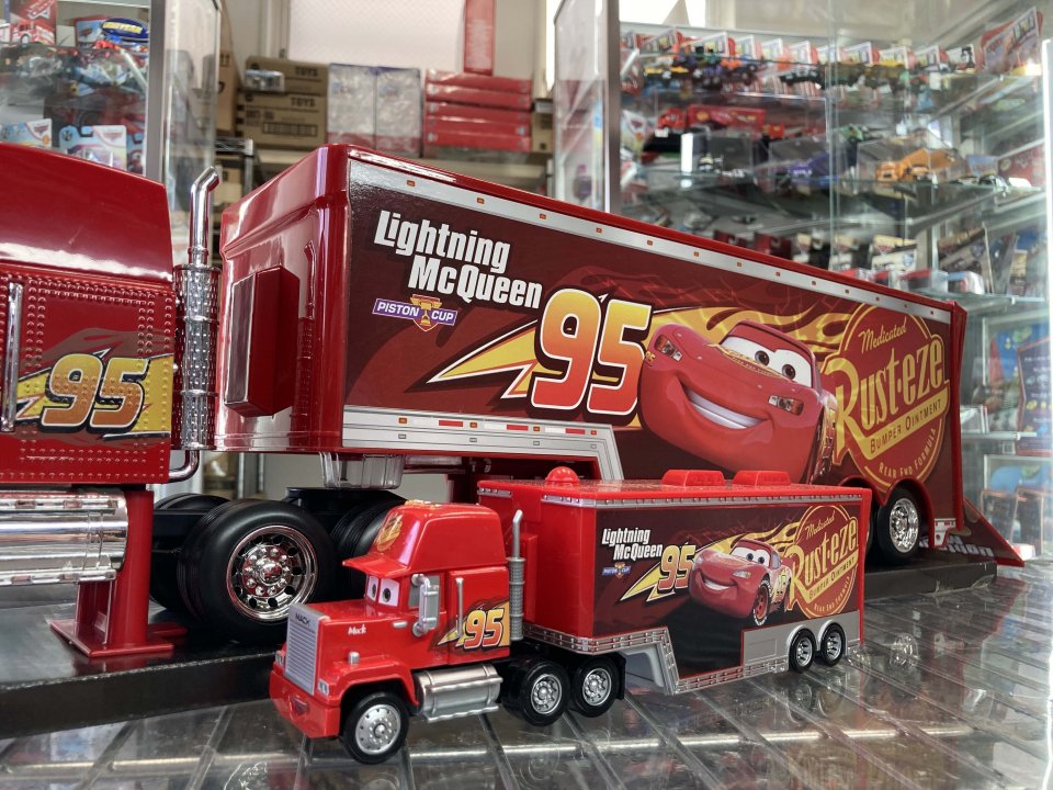 JADA TOYS 1:24 CARS3 MACK WITH TRAILER 全長63cm!!