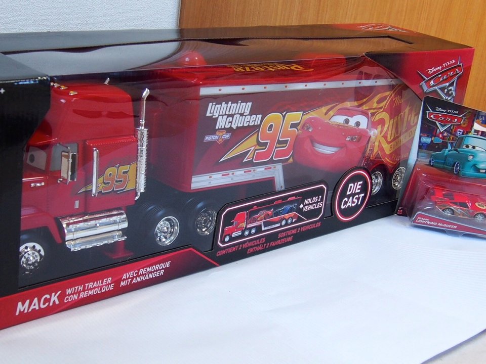 JADA TOYS 1:24 CARS3 MACK WITH TRAILER 全長63cm!!