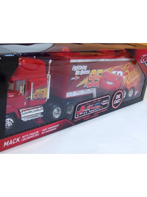 JADA TOYS 1:24 CARS3 MACK WITH TRAILER 全長63cm!!