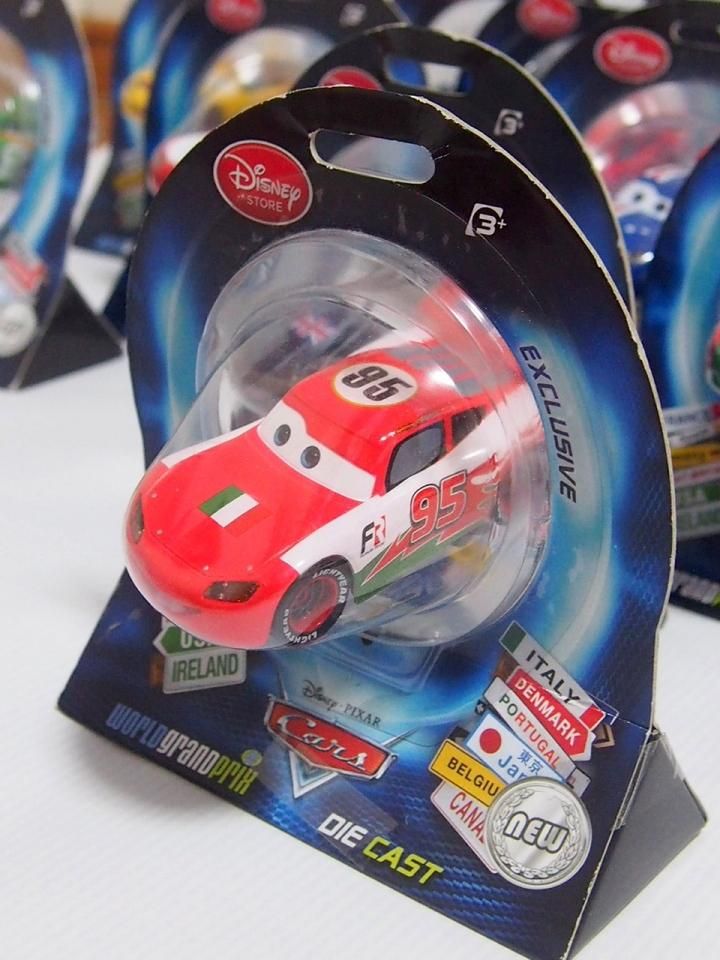 COUNTRY OF LIGHTNING McQUEEN 2012 イギリス限定 12種