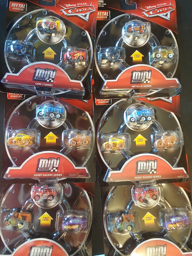 cars 3 mini racers derby series