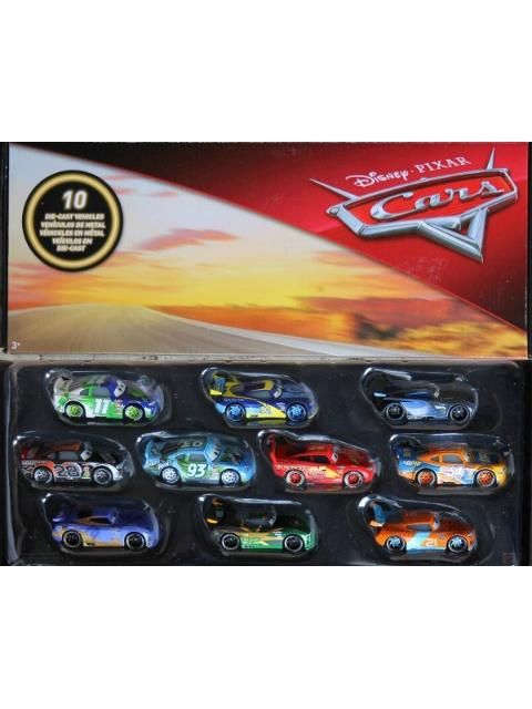 Cars 3 diecast 10 2024 pack