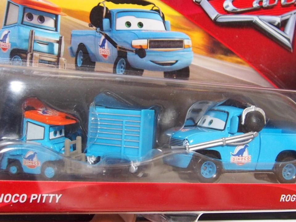 Disney Pixar Cars World of Cars Piston Cup Team Dinoco Crew