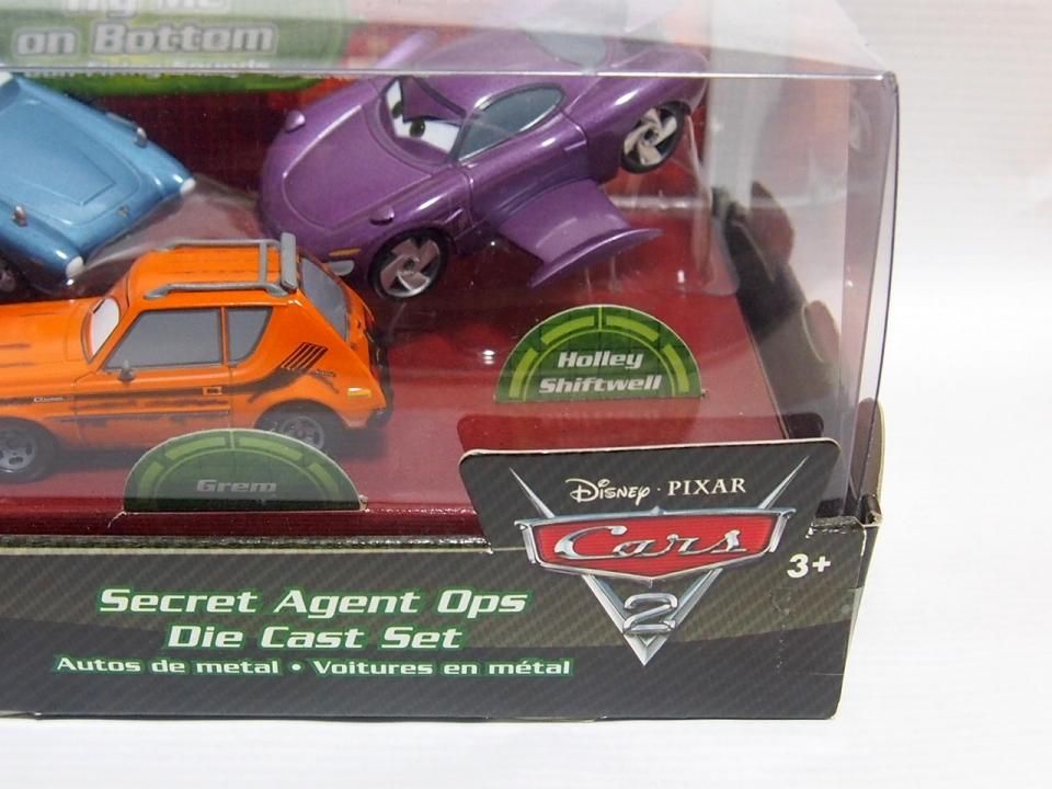 DISNEY STORE| SECRET AGENT OPS 4台パック 1:48 サウンド付き