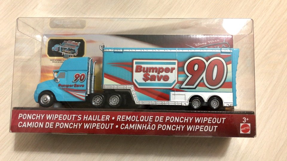 PONCHY WIPEOUT HAULER カーズ ミニカー 90 レーサー - ミニカー