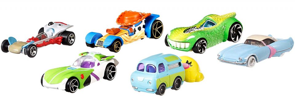 Toy Story 4 x Hot Wheels! コラボダイキャストカー 6台 ボックスパック