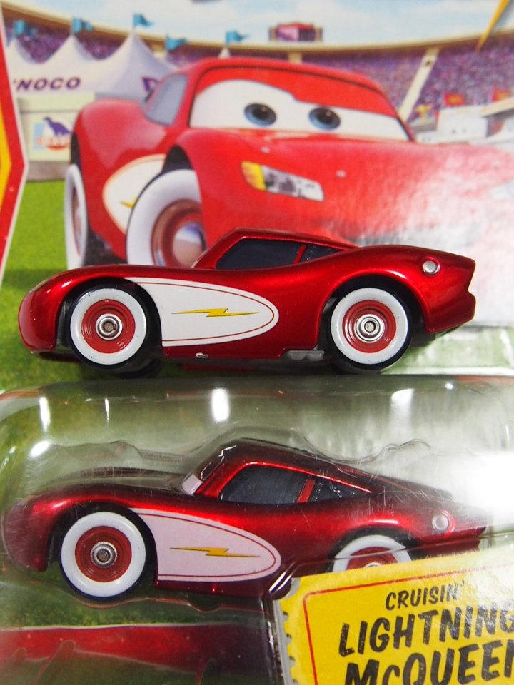 RADIATOR SPRINGS LIGHTNING MCQUEEN ROR ファクトリーエラー ピンク色版