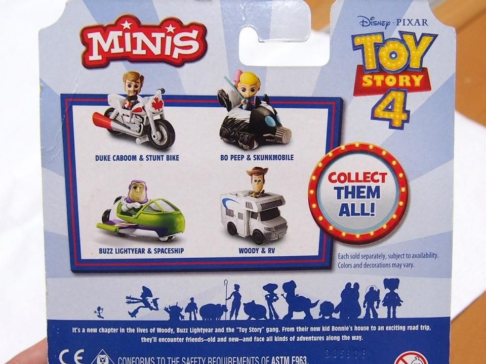 Toy Story 4 マテル MINI's 2019 Woody and RV ミニフィギア＋