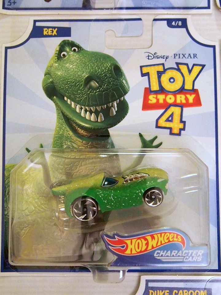toy story 4 hot wheels rex