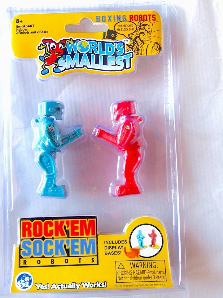 RICK'EN SOCK'EN ROBOTS ミニチュア ロックン・ソックン ロボット（Toy