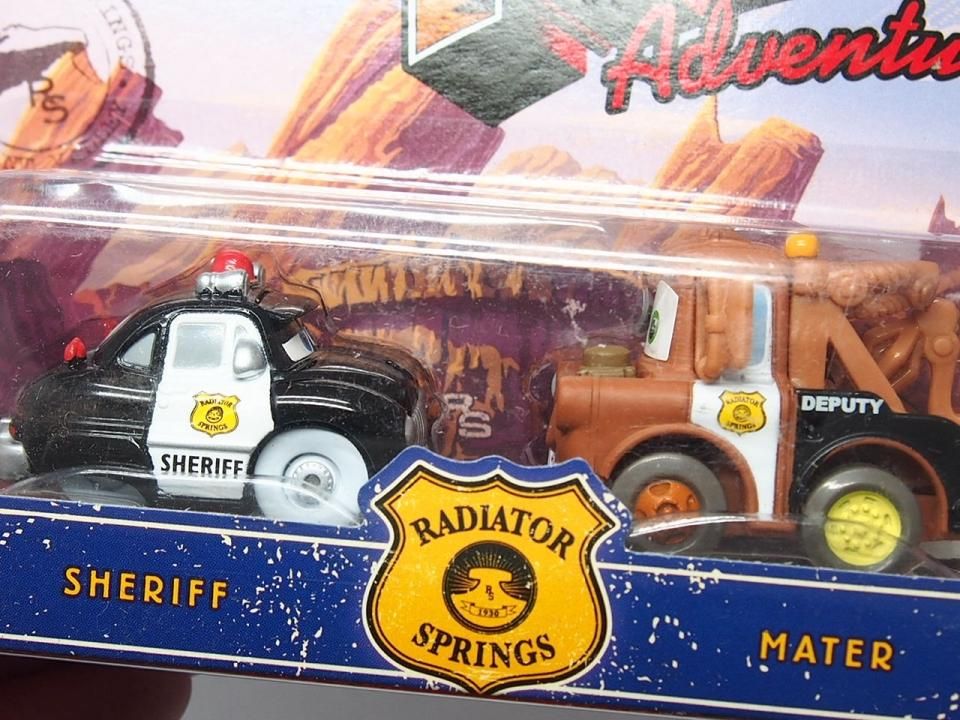 ミニアドベンチャーズ】RADIATOR SPRINGS |SHERIFF and MATER