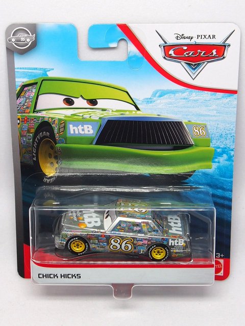 マテル ピクサー カーズ チック ヒックス ミア ティア Mia Tia ディズニー ミニカー look my eyes MATTEL CARS  CHICK HICKS 目が動く - キャラクタードール