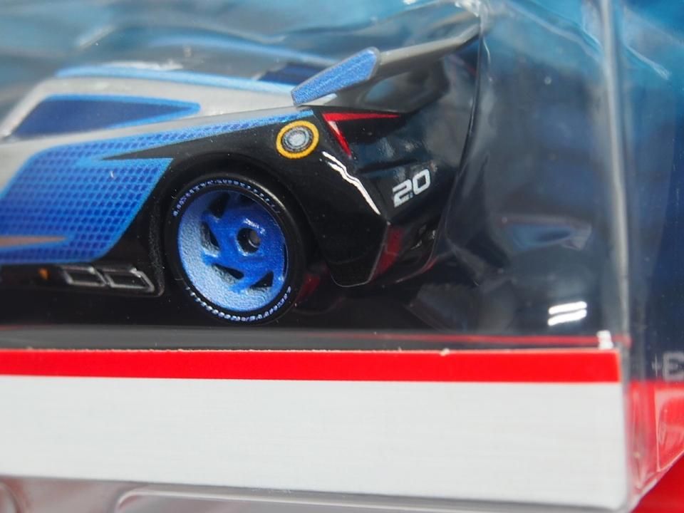 【海外非売品】マテル　ジャクソンストーム　ブルーメタリック BLUE METALLIC JACKSON STORM 2020 UK / マレーシア 限定 非売品 ?