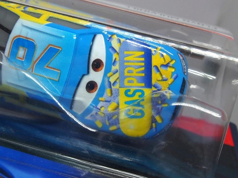 Disney Pixar Cars - FLOYD MULVIHILL (GASPRIN #70) MATTEL 1