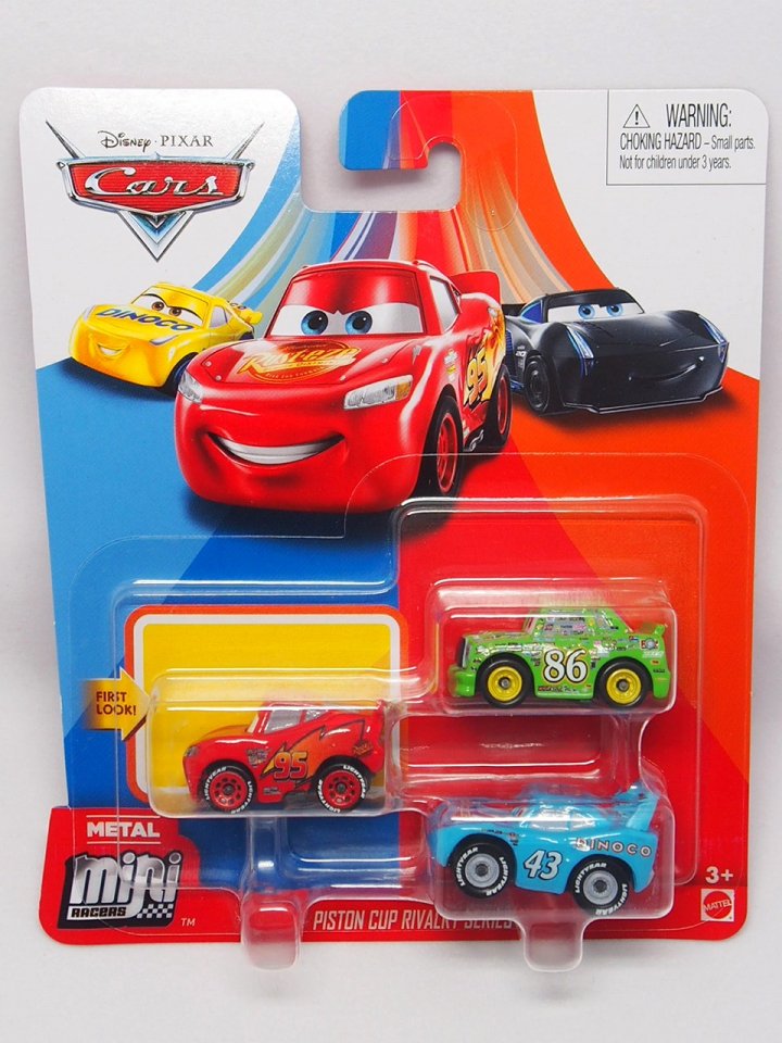 Mini Racers 2020 PISTON CUP RIVALRY SERIES 3-pack (CARS1 NEW