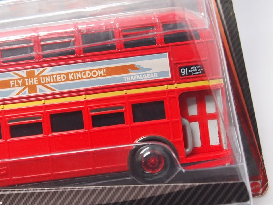 ロンドンダブルデッカーバス New Routemaster  1/43 ミニカー