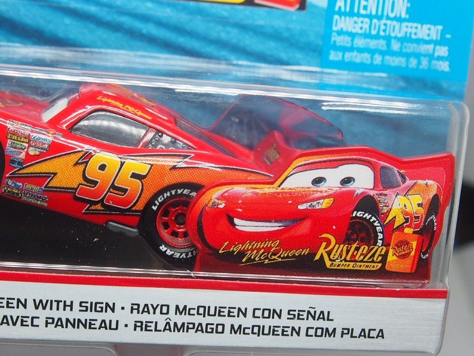 LIGHTNING McQUEEN WITH SIGN 2020