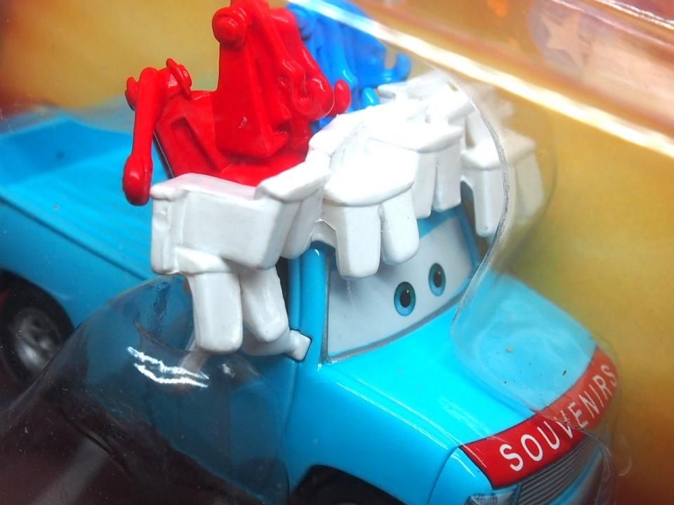 カーズ　マテル　BUCK THE TOOTH VENDOR Amazon.com: Disney / Pixar CARS TOON Oversized Die Cast Car