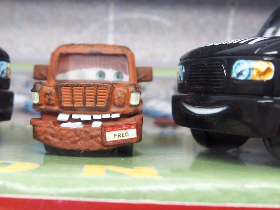 Disney Cars Synthetic Rubber Tires 3-Car Gift Pack - (Gask