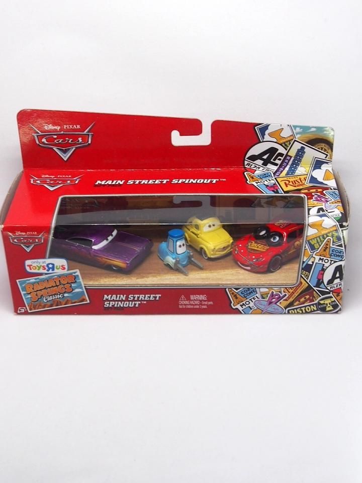 MAIN STREET SPINOUT GIFT PACK SPINOUT LIGHTNING McQEEN RSC Classic