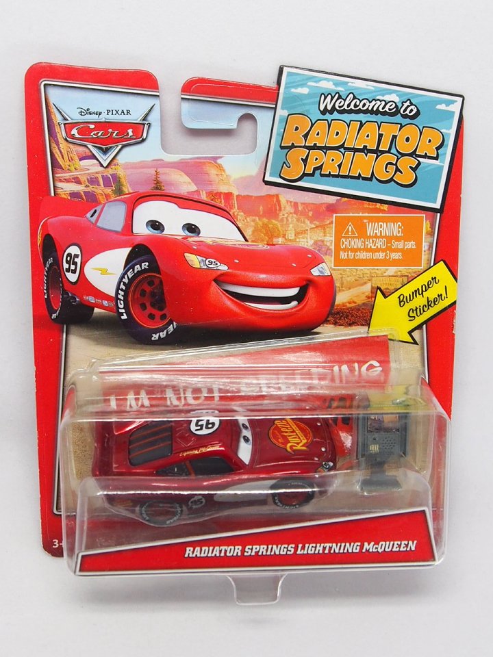 RADIATOR SPRINGS LIGHTNING McQUEEN With Accessories RSC 2020