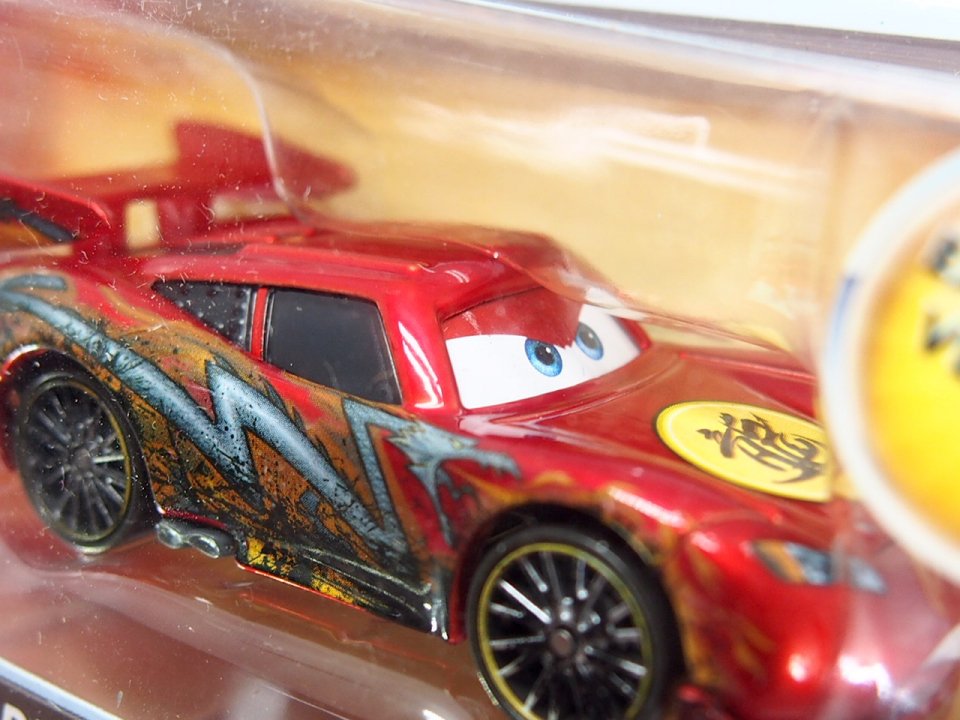 DRAGON LIGHTNING McQUEEN with OIL STAINS