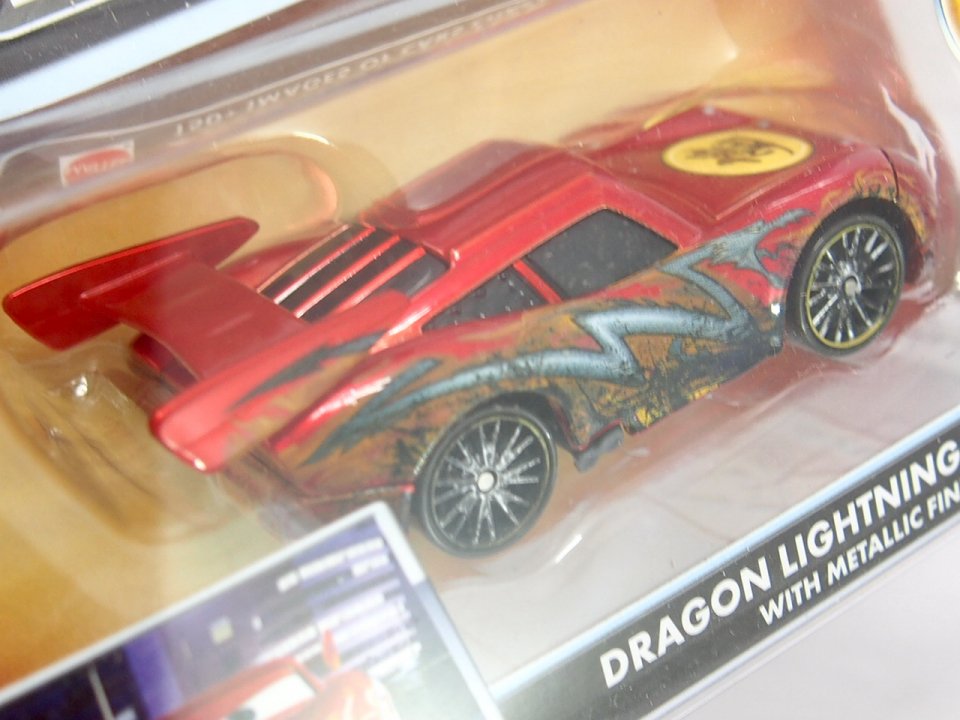 DRAGON LIGHTNING McQUEEN with OIL STAINS