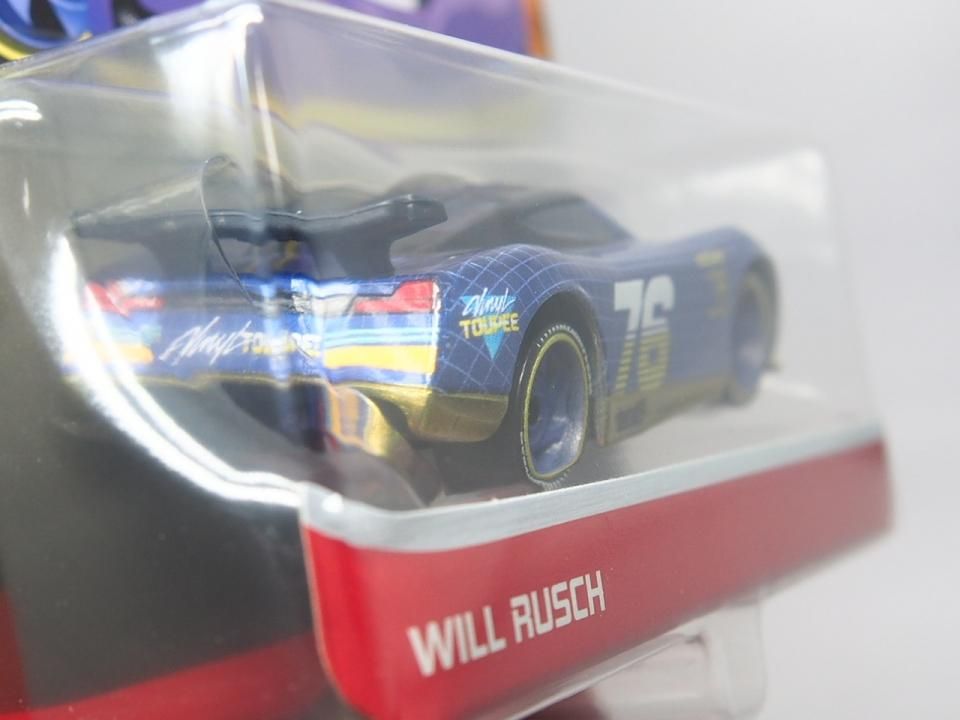 マテル　カーズ　ビニールトーピー　Vinyl Toupee Racing 76 MATTEL CARS AUTA WILL RUSCH VINYL TOUPEE #76 TIM TREADLESS