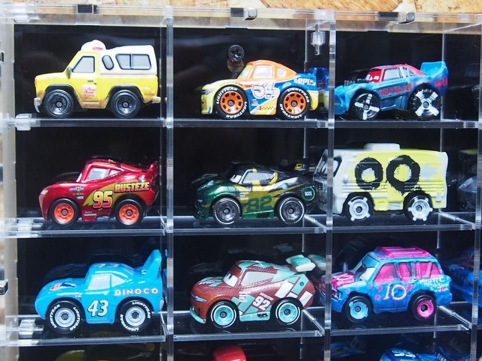 ミニミニカーズ 50台収納可能 フルアクリルケース