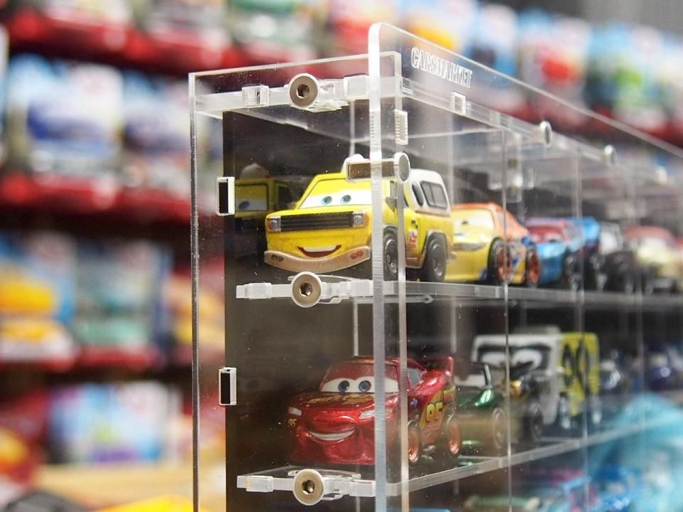 ミニミニカーズ 50台収納可能 フルアクリルケース