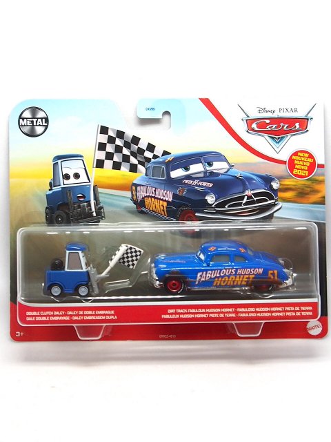 DOUBLE CLUTCH DALEY and DIRT TRACK FABULOUS HUDSON HORNET 2-PACK 2021
