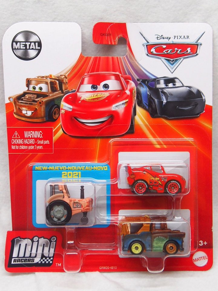 MINI RACERS 3-PACK 2021 トラクター ティッピング SERIES (トラクター/メーター/LMQ